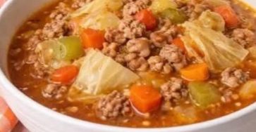 Slow Cooker Cabbage Soup (Diabetic-Friendly)